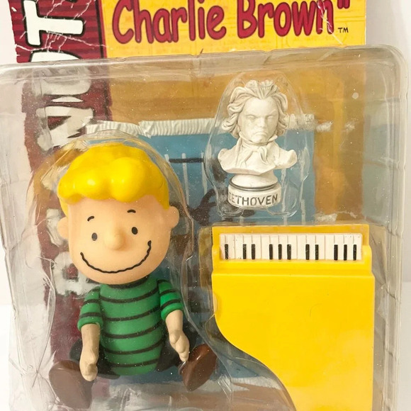 Peanuts Good ol Charlie Brown Schroeder Grand Piano Beethoven Bust Music Flaws - Picture 4 of 15